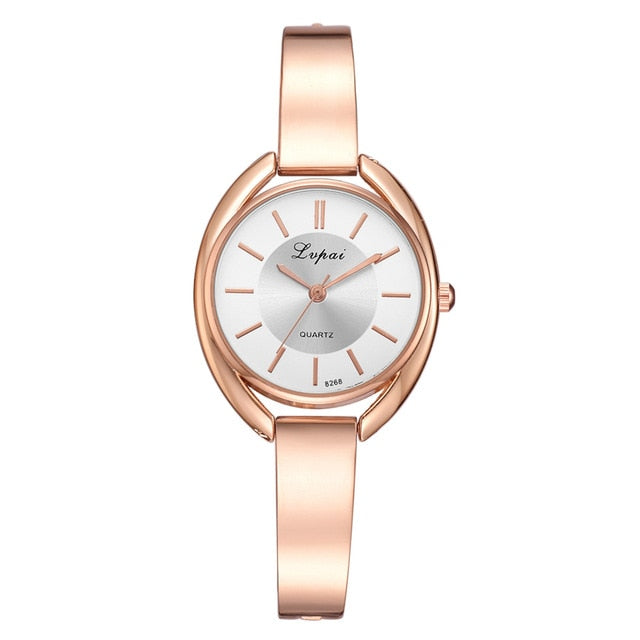 Rose Bracelet Watc Brand 2pcs Set