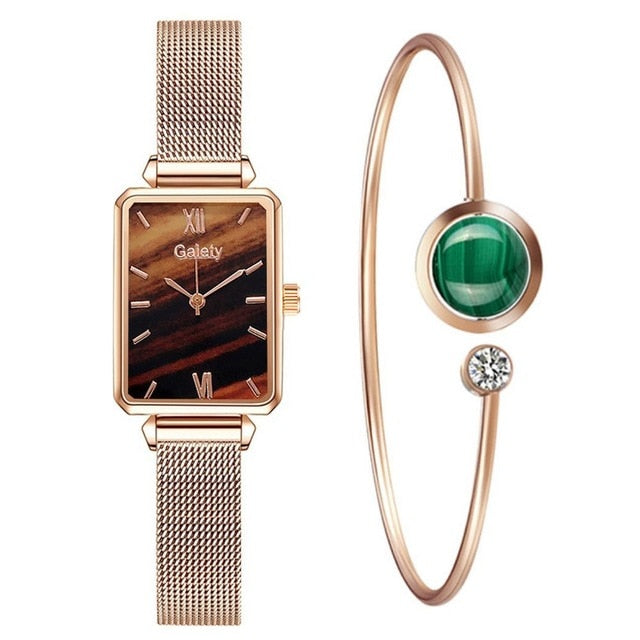 Square Ladies Quartz Watch