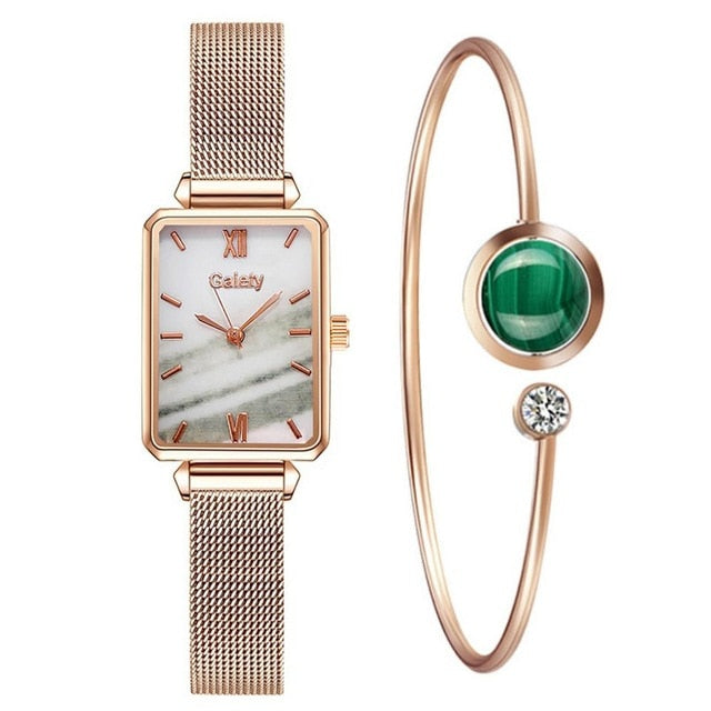 Square Ladies Quartz Watch