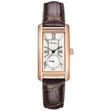 Fashion Watch For Women Dress Leather Rectangle