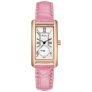 Fashion Watch For Women Dress Leather Rectangle