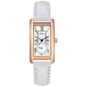 Fashion Watch For Women Dress Leather Rectangle