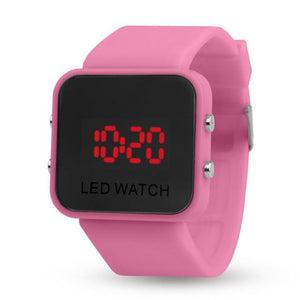 Sport Digital Watch Women LED Watch Silicone Electronic