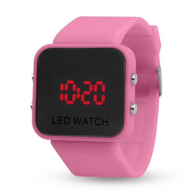 Sport Digital Watch Women LED Watch Silicone Electronic