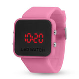 Sport Digital Watch Women LED Watch Silicone Electronic