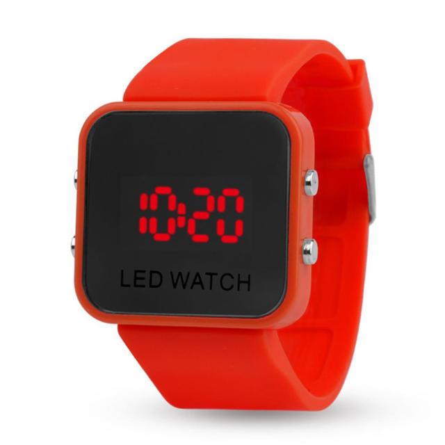 Sport Digital Watch Women LED Watch Silicone Electronic