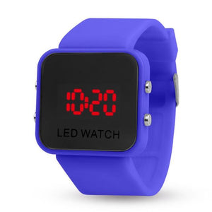 Sport Digital Watch Women LED Watch Silicone Electronic