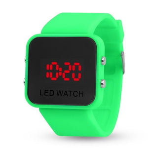 Sport Digital Watch Women LED Watch Silicone Electronic