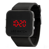 Sport Digital Watch Women LED Watch Silicone Electronic