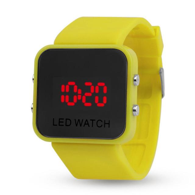 Sport Digital Watch Women LED Watch Silicone Electronic