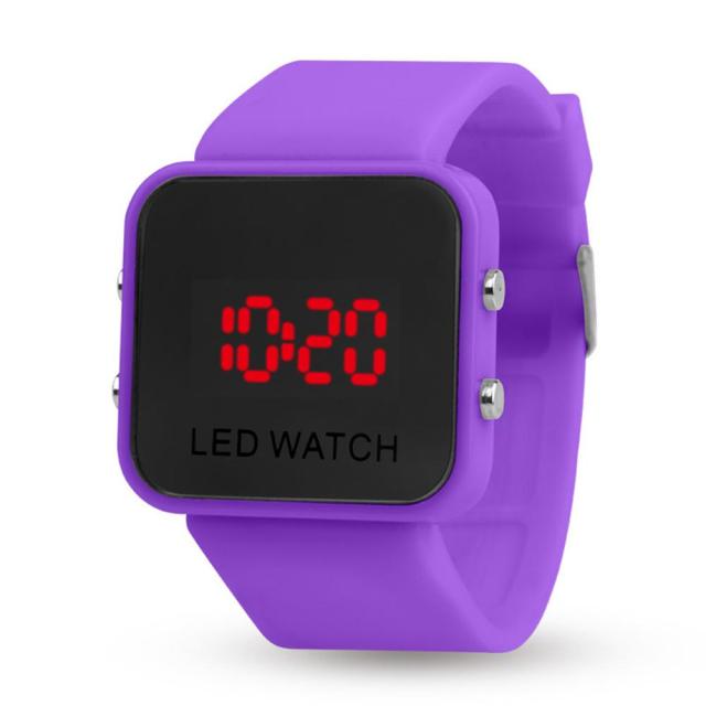 Sport Digital Watch Women LED Watch Silicone Electronic