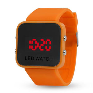 Sport Digital Watch Women LED Watch Silicone Electronic