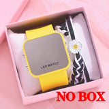 Sport Digital Watch Women LED Watch Silicone Electronic